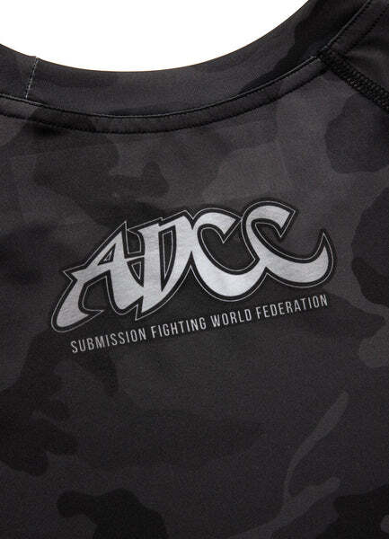Koszulka treningowa Mesh PIT BULL Performance "ADCC" - all black camo