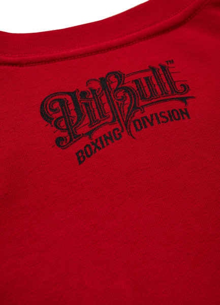 Bluza PIT BULL "Vintage Boxing" - czerwona