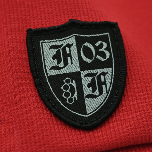 Czapka Pretorian "Shield - Football Fanatics" - czerwona