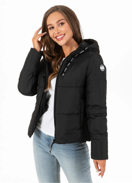 PIT BULL women&#39;s winter jacket &quot;Jenell&quot; - black