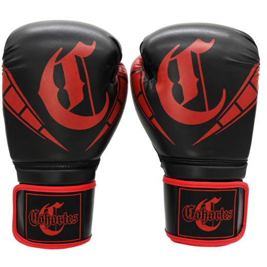 Rękawice bokserskie Cohortes "Aculeo" - black/red