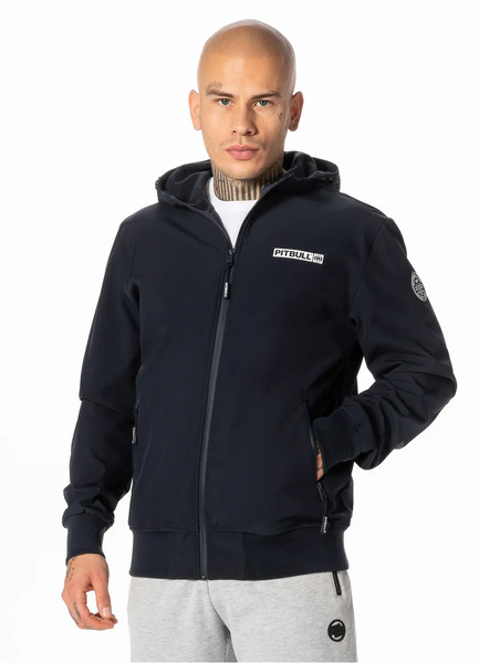 PIT BULL &quot;Midway II&quot; &#39;23 softshell jacket - navy blue