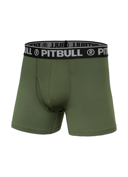 Boxers with a fly &quot;Sport Microfiber&quot; PIT BULL set of 3 - Black/Graphite/Olive