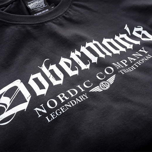 Koszulka T-shirt Dobermans Aggressive 'Gothic TS326" - czarny