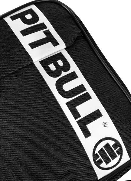 Torebka saszetka PIT BULL "Hilltop 2" - czarno/biała