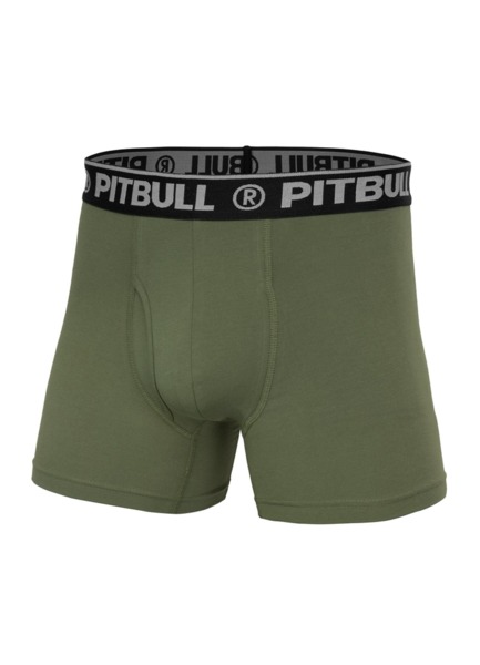 Boxers with fly &quot;Fly&quot; PIT BULL set of 3 pieces - Black/Navy/Olive