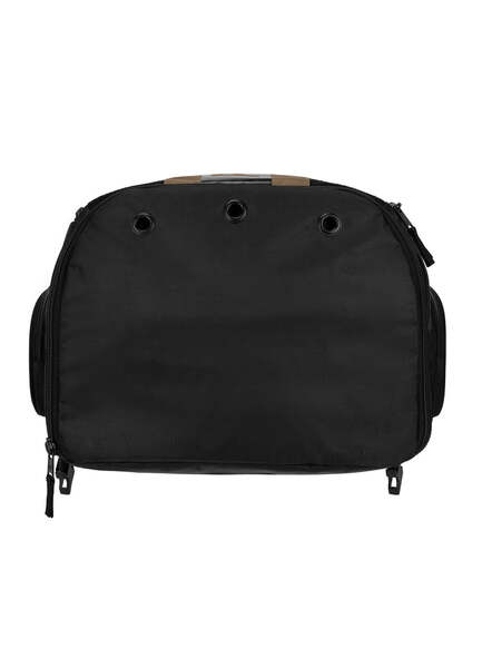 PIT BULL large &quot;Hilltop&quot; backpack - black/brown