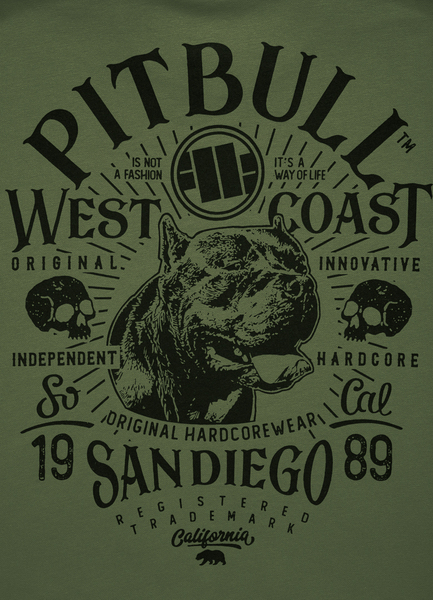 Bluza PIT BULL "San Diego 89" - oliwkowa