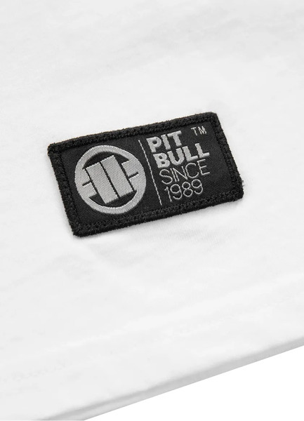 Koszulka PIT BULL "Eighty Nine Dog" - biała