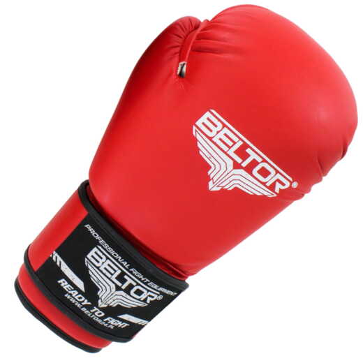 Rękawice bokserskie Spartacus Fighter Beltor - czerwone