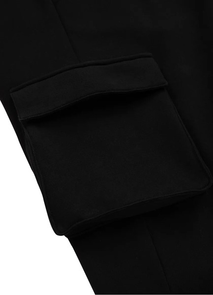 Spodnie dresowe bojówki PIT BULL "Cypress" Sport - czarne
