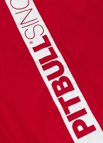 Kurtka wiosenna PIT BULL "Athletic Hilltop" '23 - czerwona