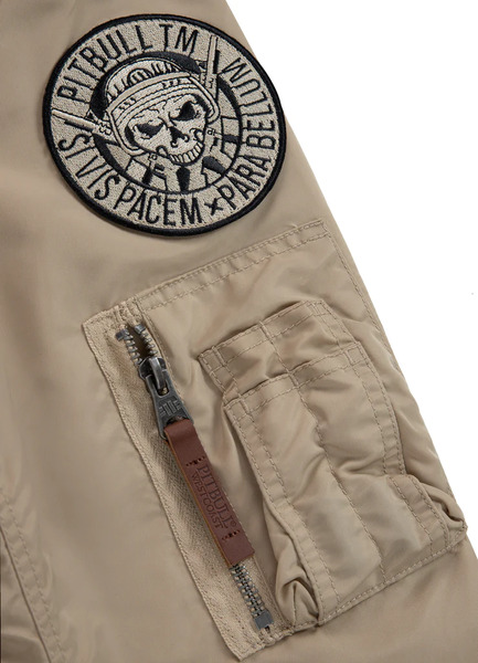 PIT BULL &quot;MA-1&quot; spring transitional jacket - sand