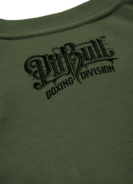 Bluza PIT BULL "Vintage Boxing" - oliwkowa