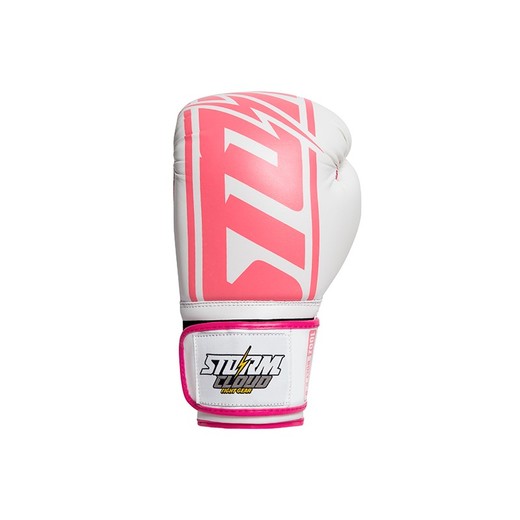 Rękawice bokserskie StormCloud "Bolt 2.0" - biało/różowe