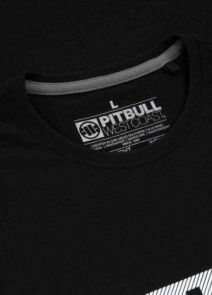 Koszulka PIT BULL "Hilltop" 140 - czarna
