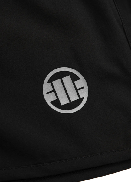 Spodenki szorty sportowe PIT BULL Performance "Small Logo" - czarne