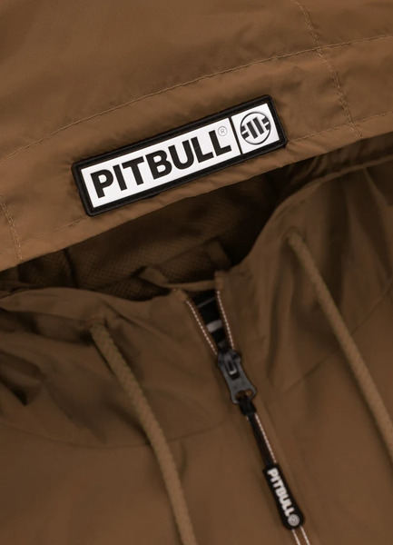 PIT BULL &quot;Athletic Logo&quot; spring jacket &#39;23 - light brown