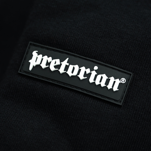 Bluza z kapturem Pretorian "Side" - czarna