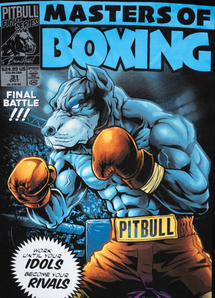 Koszulka PIT BULL "Master of Boxing" '23 - czarna