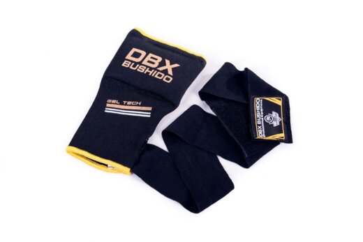 Boxing bandage gel gloves Bushido ARK-100017A - gold