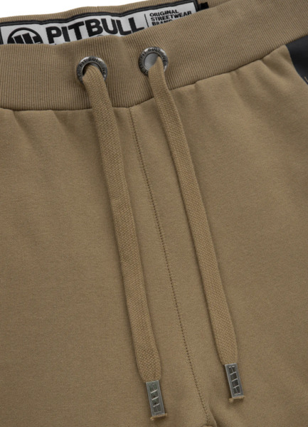 Spodnie dresowe PIT BULL "New Hilltop" - brązowe