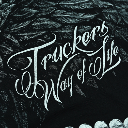 T-shirt &quot;Truckers - way of life&quot; HD