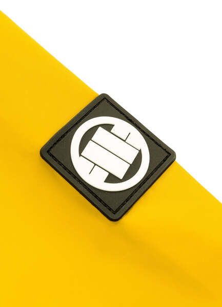 Kurtka wiosenna PIT BULL "Athletic Logo" '23 - żółta