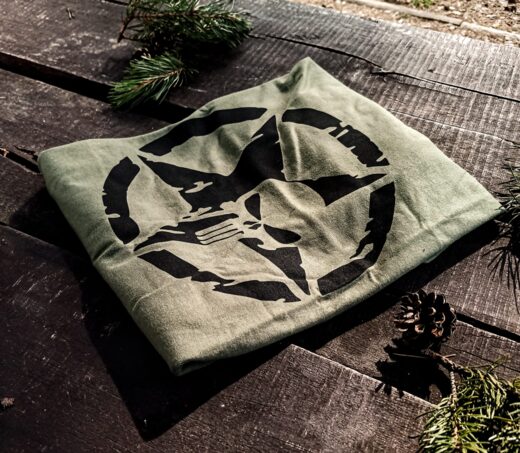 Koszulka TigerWood "Military Punisher" - olive