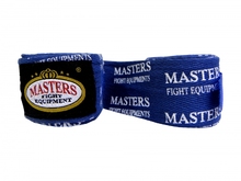 Bandaż bokserski owijki bawełniane 3m Masters BB1-3N1 - niebieski
