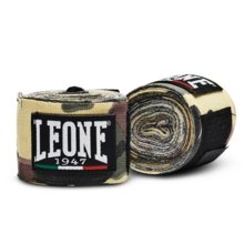Boxing bandage wraps 3.5 m Leone - camo green
