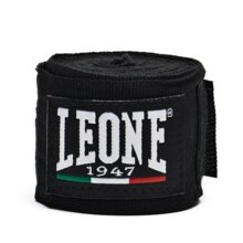 Boxing bandage wraps 4.5 m Leone - black