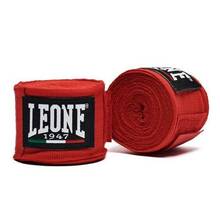 Boxing bandage wraps 4.5 m Leone - red