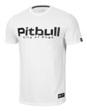 PIT BULL &quot;CITY OF DOG&quot; T-shirt - white