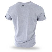 Dobermans Aggressive T-shirt &quot;Dobermans Offensive TS180&quot; - gray