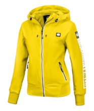 Women&#39;s spring jacket PIT BULL &quot;Aaricia Sleeve&quot; &#39;22 - yellow