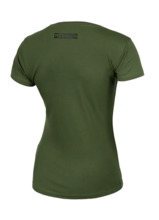 Women&#39;s T-shirt PIT BULL &quot;Hilltop&quot; - olive