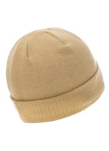PIT BULL &quot;Small Logo&quot; winter hat - sand
