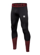 PIT BULL Performance &quot;Small Logo&quot; leggings - red