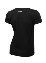 Koszulka damska PIT BULL  "Small Logo" Spandex 190 - czarna