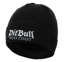 Winter hat PIT BULL &quot;One Tone Old Logo &#39;21&quot; - black