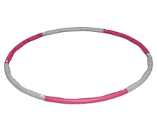 Hula hoop hulahop z obciążenim Allright 100 cm - różowe