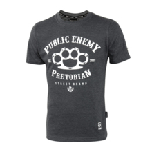 T-shirt Pretorian "Public Enemy" - graphite