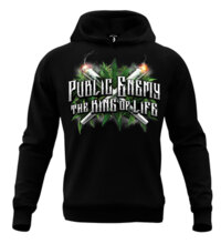 &quot;The King of Life&quot; Hoodie Streetwear - Black