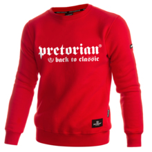 Sweatshirt Pretorian "Back to classic!" - red