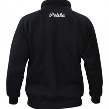 Aquila &quot;Polska&quot; zip up hoodie - black