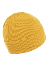 Winter hat PIT BULL &quot;Silvas &#39;21&quot; - yellow