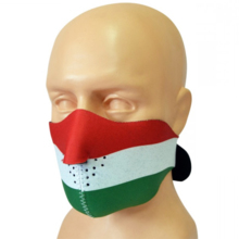 Extreme Adrenaline neoprene mask &quot;Red / White / Green&quot; - Short