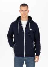 PIT BULL Terry &quot;New Logo&quot; zip-up hoodie - navy blue