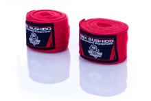 Boxing bandage 4m Bushido wraps - red